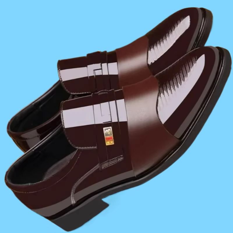 Leather Work Oxfords - Men's Dress Leather Shoes for Mens