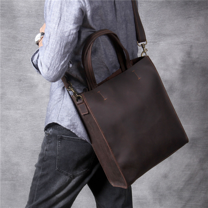 Vintage genuine leather men ha - Leatherwork Workshop 评论和价格