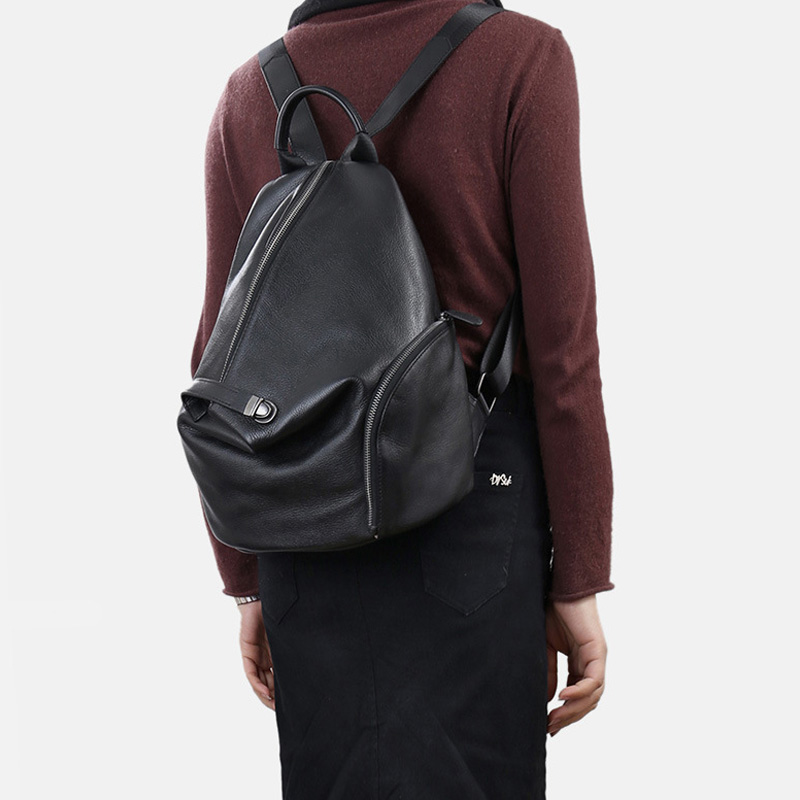 Zency Women's Genuine Leather  - Leather Work Backpack 评论和价格