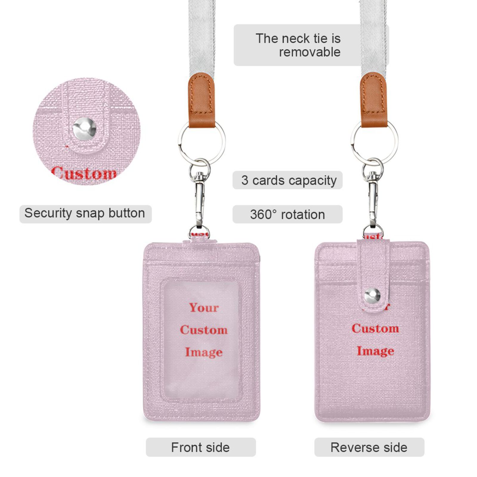Customized image Leather ID Ca - Leatherwork Images 评论和价格