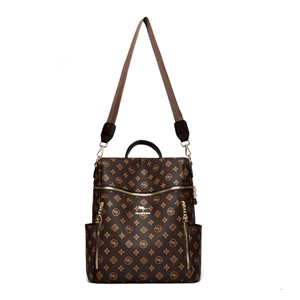 Genuine Brand Women's Soft Lea - Leather Work Backpack 评论和价格