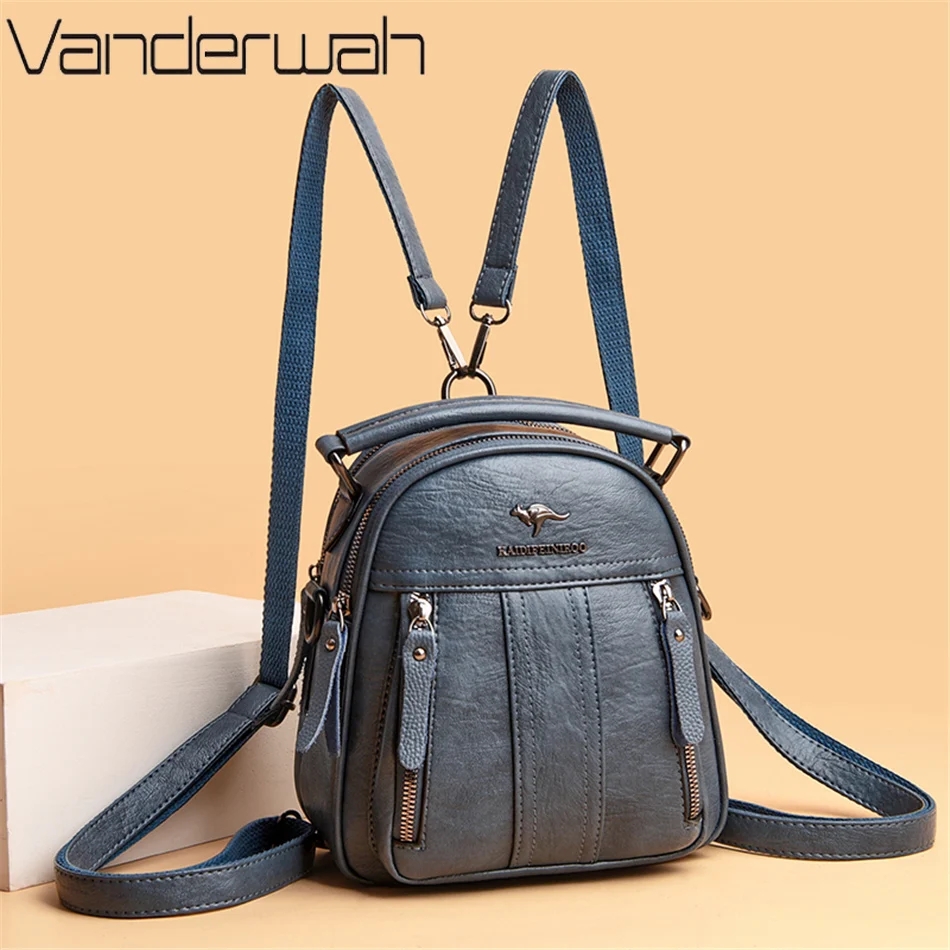 4 In 1 Leather Backpacks Multi - Leather Work Backpack 评论和价格
