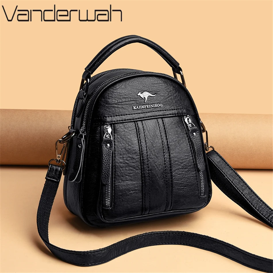 4 In 1 Leather Backpacks Multi - Leather Work Backpack 评论和价格