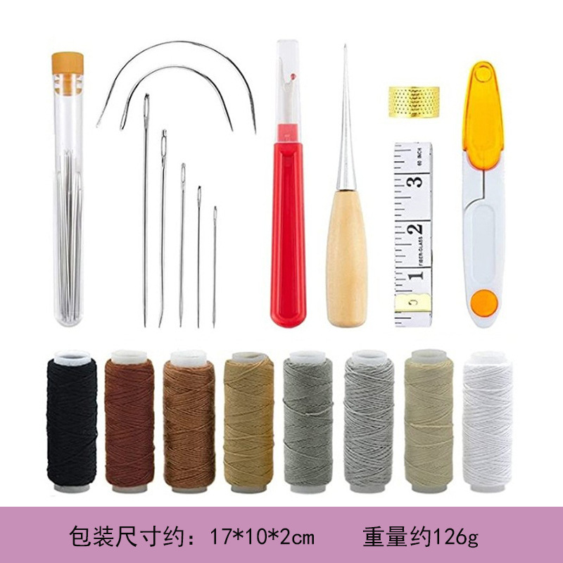Leather Working Kit with Leath - Upholstery Leather Work 评论和价格