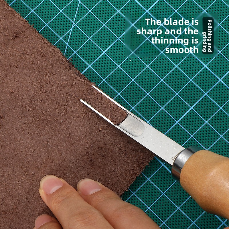Leather Skiving Knife Paring T - Leatherwork Edge Beveler 评论和价格