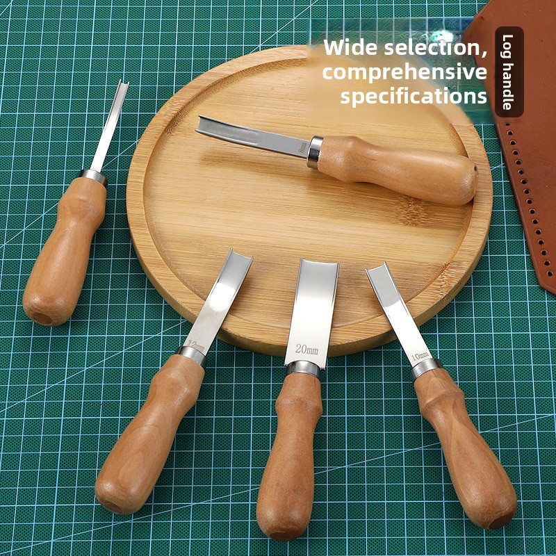 Leather Skiving Knife Paring T - Leatherwork Edge Beveler 评论和价格