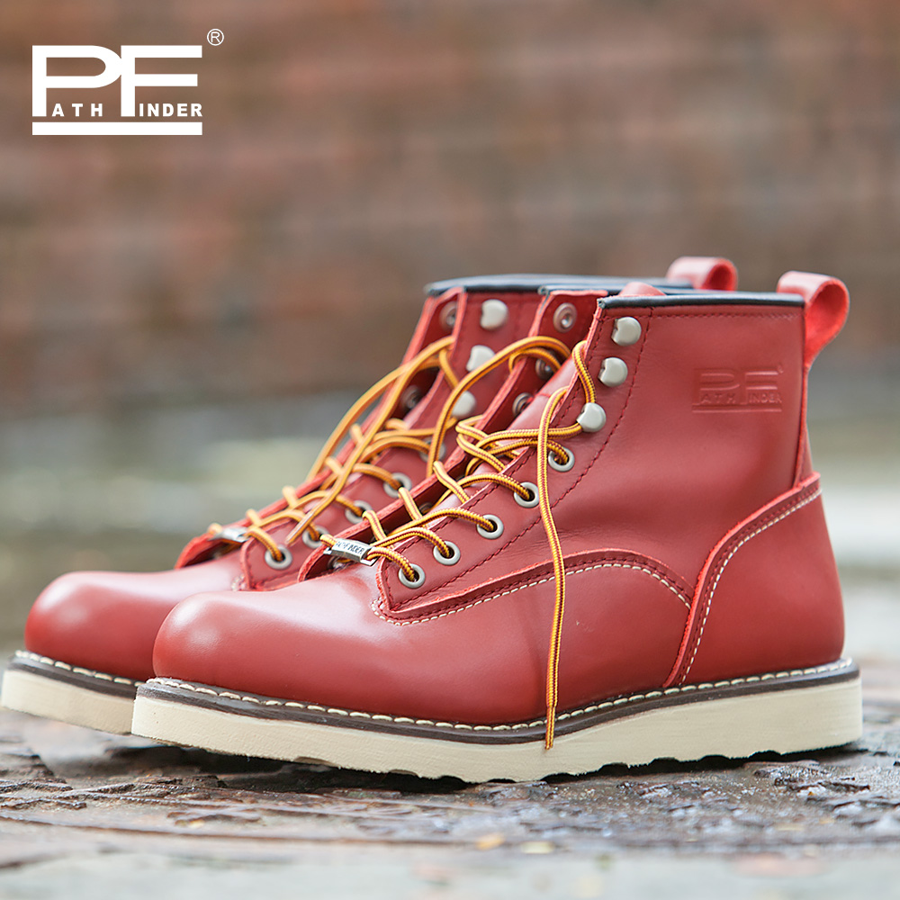 pf Men's Fashion Genuine Leath - Leather Work Western 评论和价格
