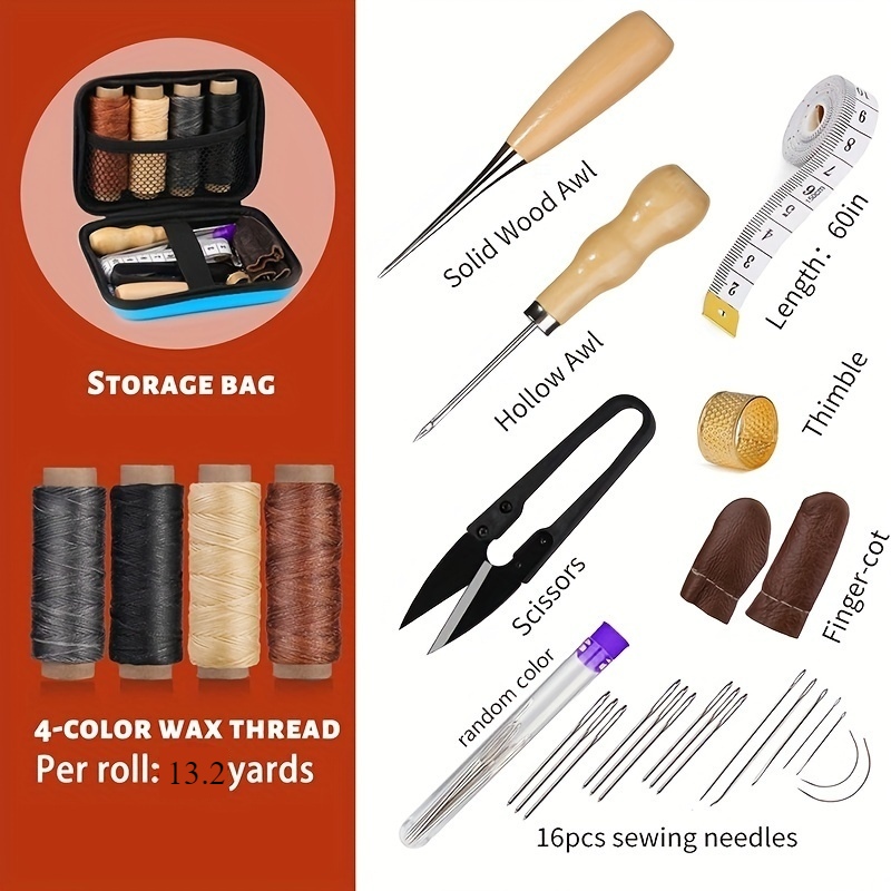 Leather Sewing Kit, Leather Re - Upholstery Leather Work 评论和价格