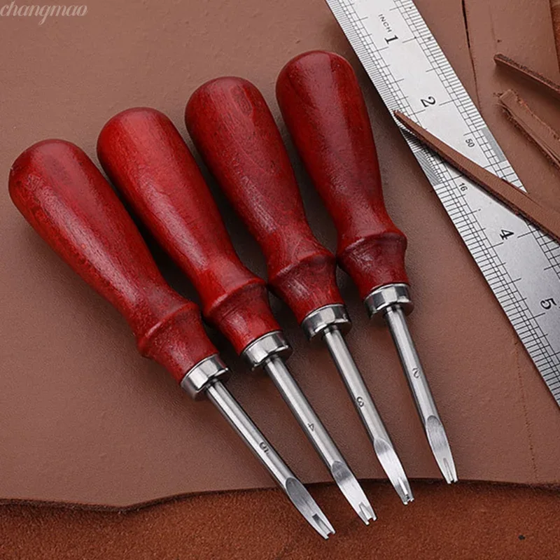 1pc Leather Edge Beveler Skivi - Leatherwork Edge Beveler 评论和价格