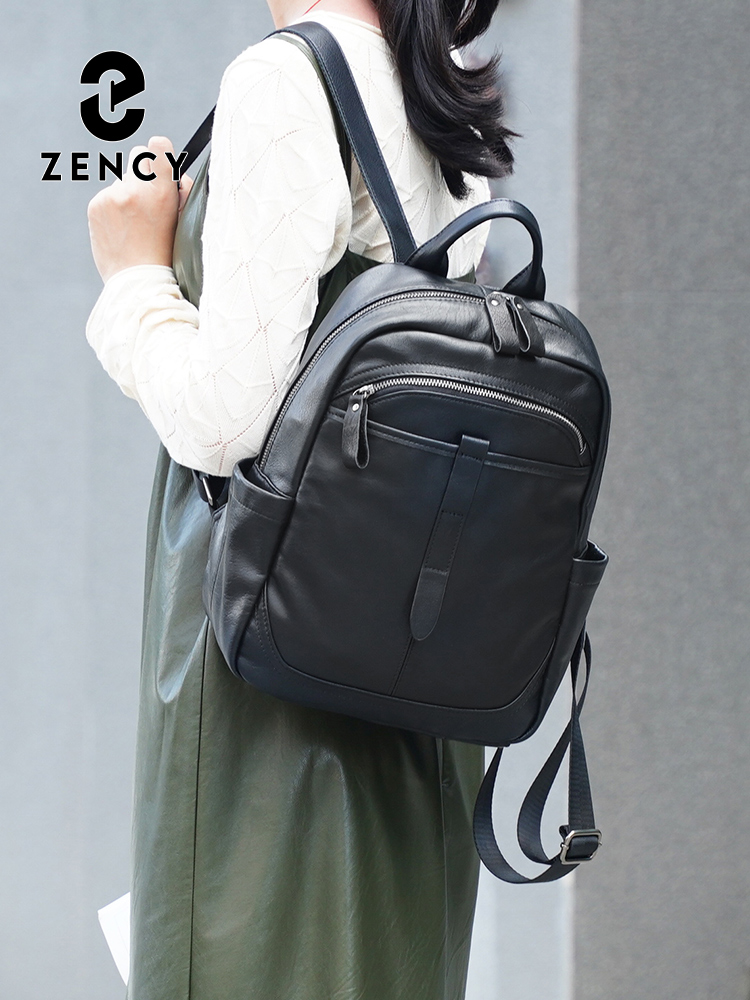 Zency Women's Genuine Leather  - Leather Work Womens Backpack 评论和价格