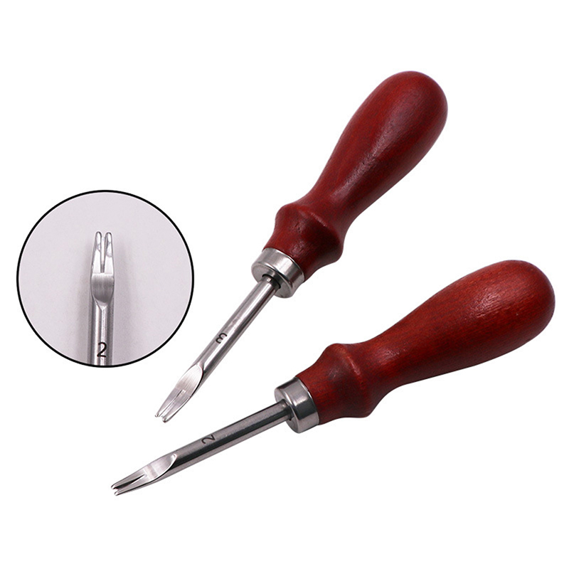DIY Tools 0.8/1.0/1.2/1.5mm Le - Leatherwork Edge Beveler 评论和价格