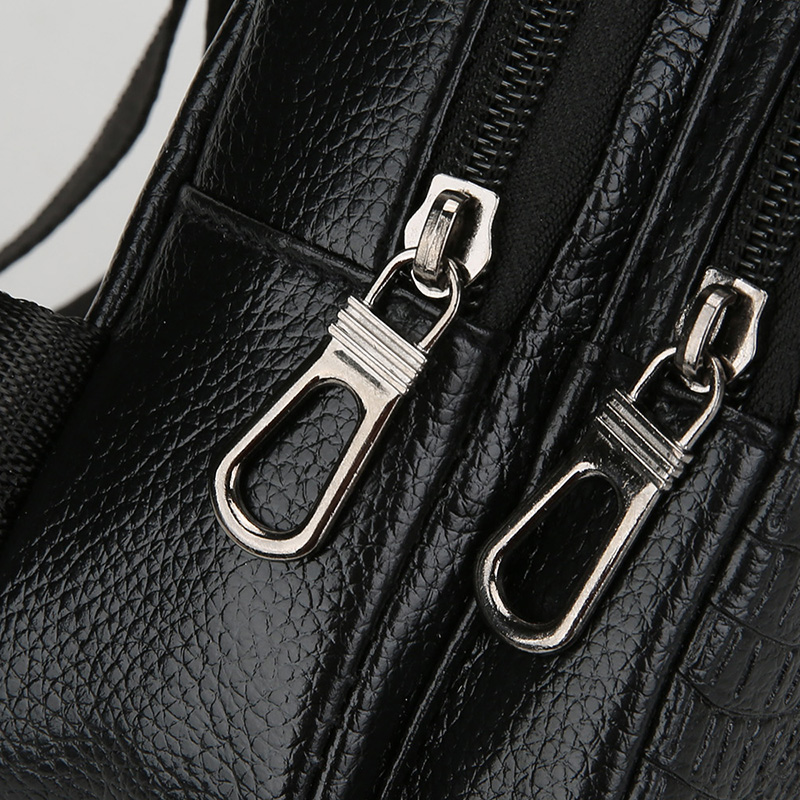 Versatile PU Leather Chest Bag - Leatherwork Essentials 评论和价格