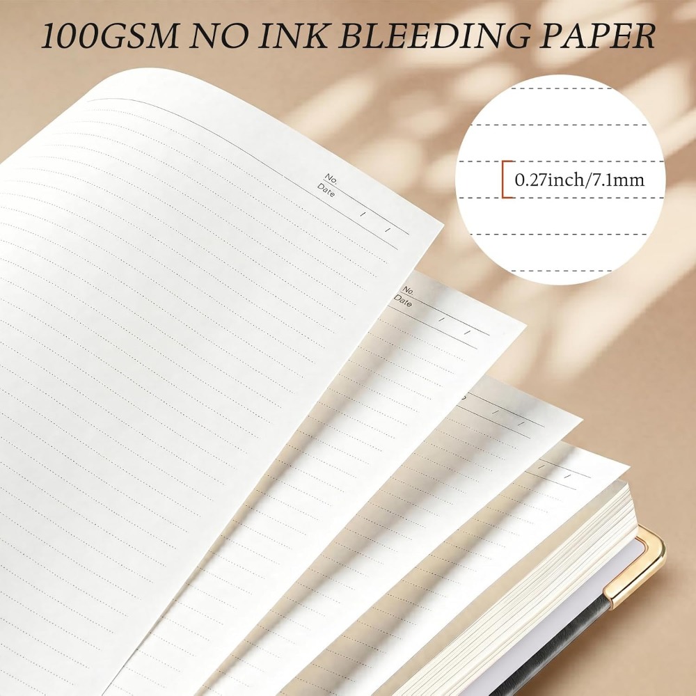 A4 Leather 5-Subject Notebook, - Leatherwork Images 评论和价格