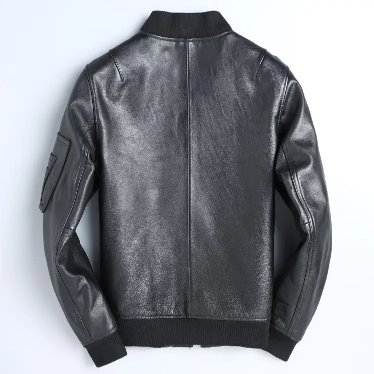 YR!Free shipping.wholesales.Br - Leather Work Jacket 评论和价格