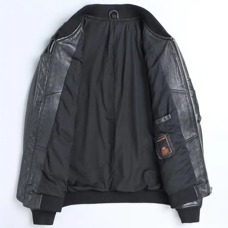 YR!Free shipping.wholesales.Br - Leather Work Jacket 评论和价格