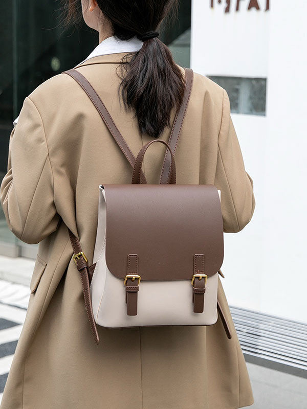 Fashion Women's Small Backpack - Leather Work Womens Backpack 评论和价格
