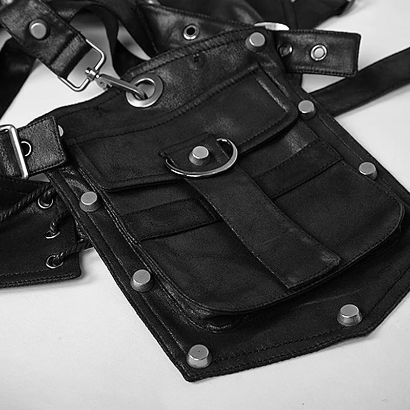 Steampunk Medieval Leather Arm - Leather Work Jacket 评论和价格