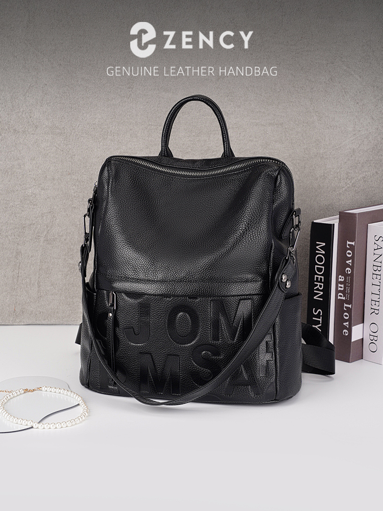 Zency Premium Genuine Leather  - Leather Work Backpack 评论和价格