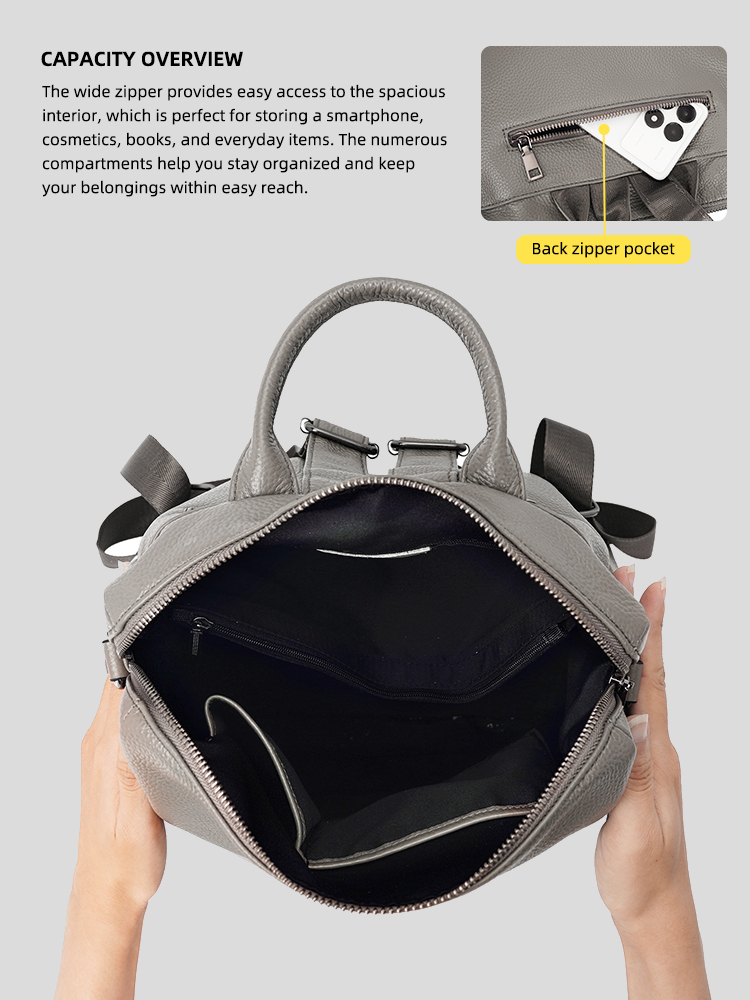 Zency Premium Genuine Leather  - Leather Work Backpack 评论和价格