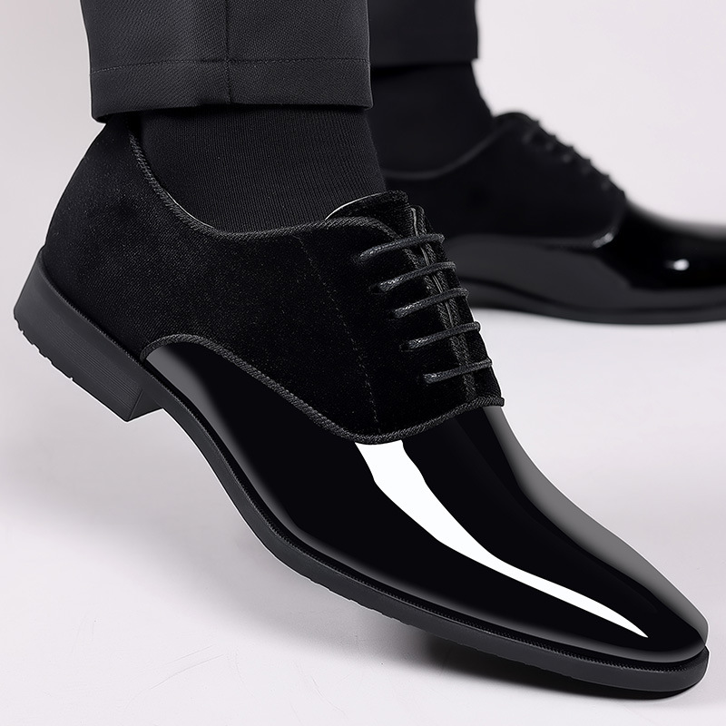 Men's formal wear new business - Leather Work Oxfords 评论和价格