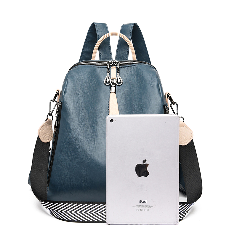Fashion Backpack Women Soft Le - Leather Work Backpack 评论和价格