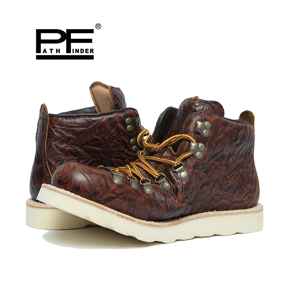 pf Fashion Men's Genuine Leath - Leather Work Western 评论和价格