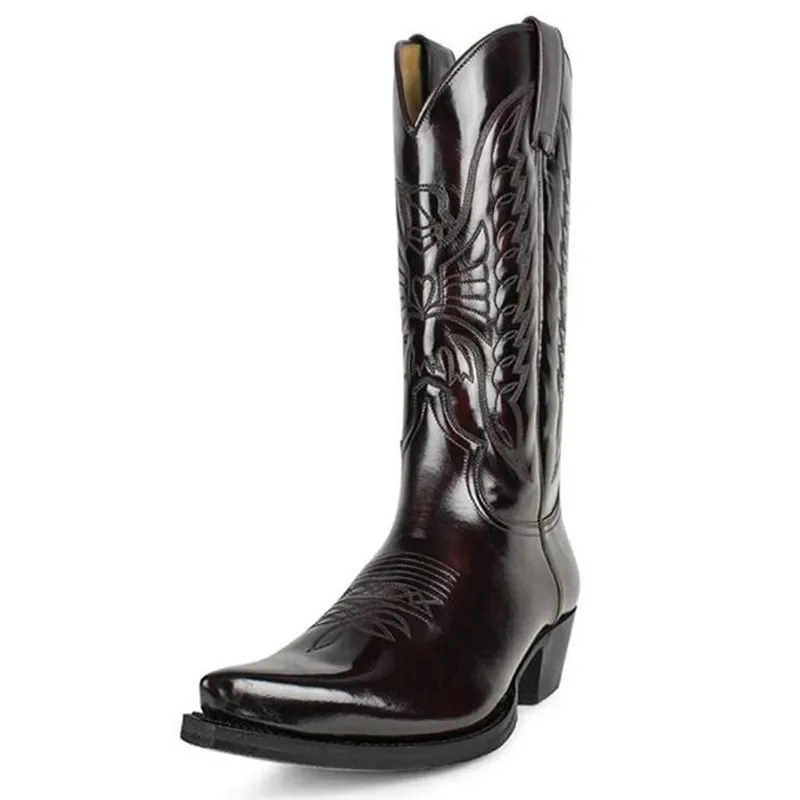 Cowboy Men Women Country Vinta - Leather Work Western 评论和价格