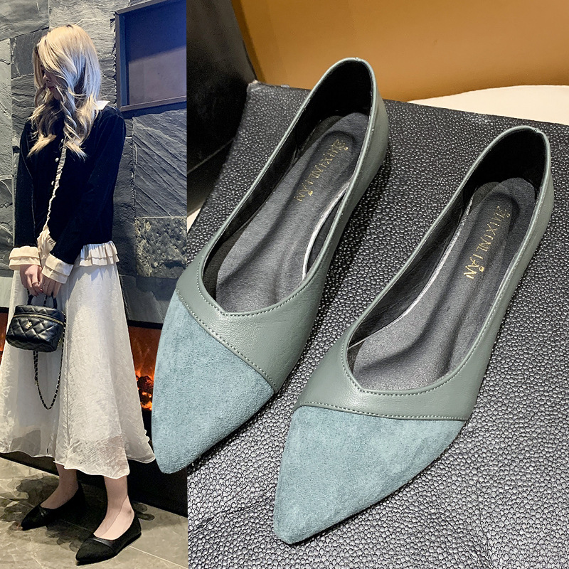Flat black leather shoes for w - Leather Work Is 评论和价格