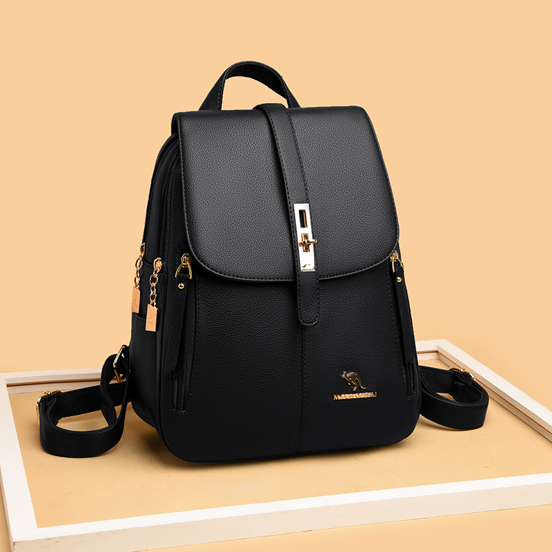Luxury Women Leather Backpacks - Leather Work Backpack 评论和价格