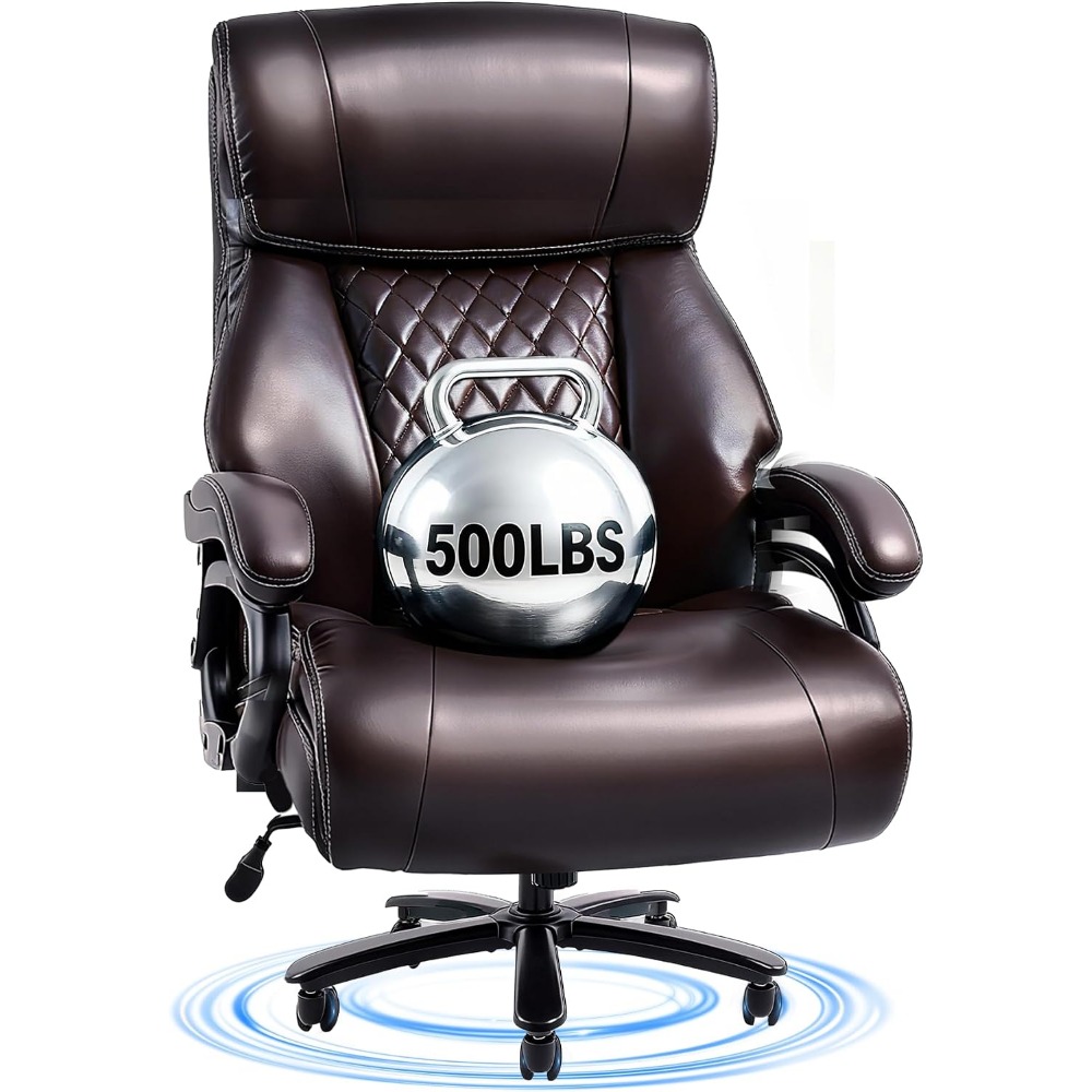 High-Capacity Office Chair for - Leather Work Is 评论和价格