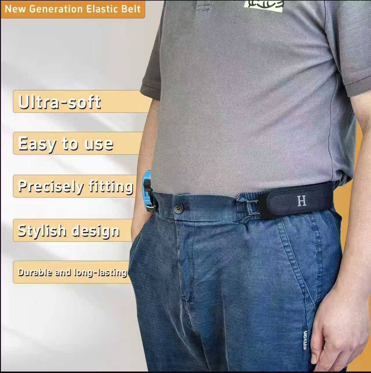 Buckleless Elastic Metal Hook  - Leatherwork Essentials 评论和价格