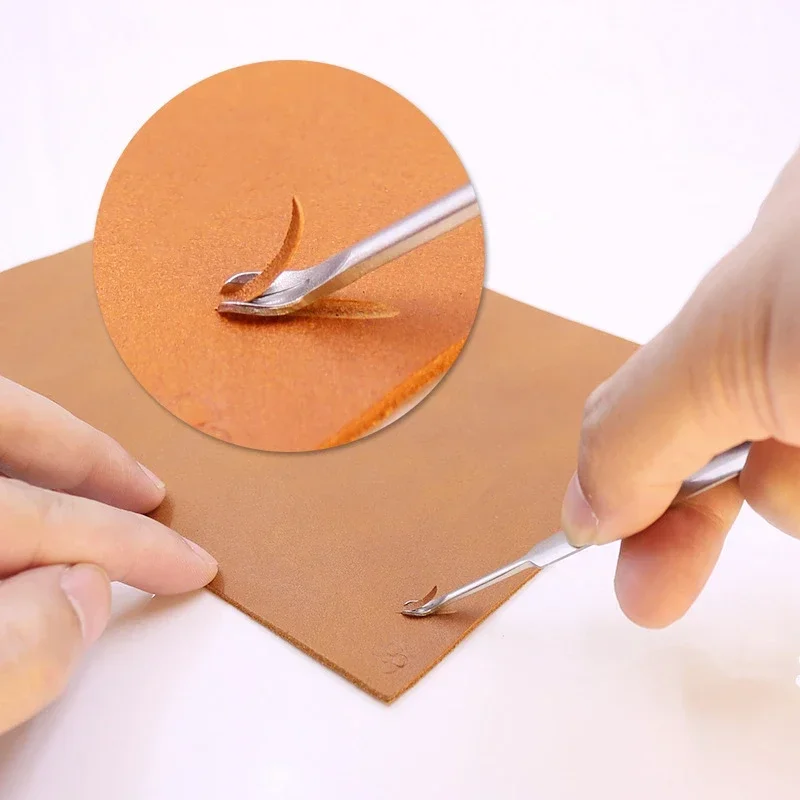 Groover Punching Tool U Shaped - Leatherwork Edge Beveler 评论和价格