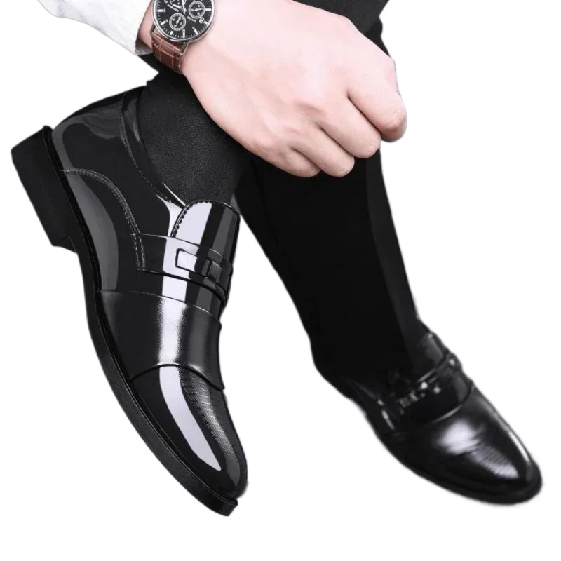 Men's Dress Leather Shoes for  - Leather Work Oxfords 评论和价格
