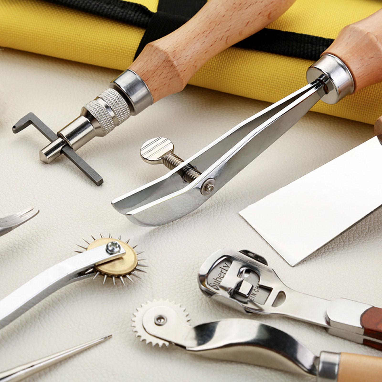 29x PU Leather Working Kit Equ - Leatherwork Tool Kit 评论和价格