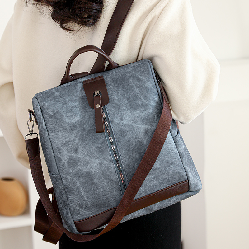 Fashion Anti-theft Backpack Fe - Leather Work Backpack 评论和价格