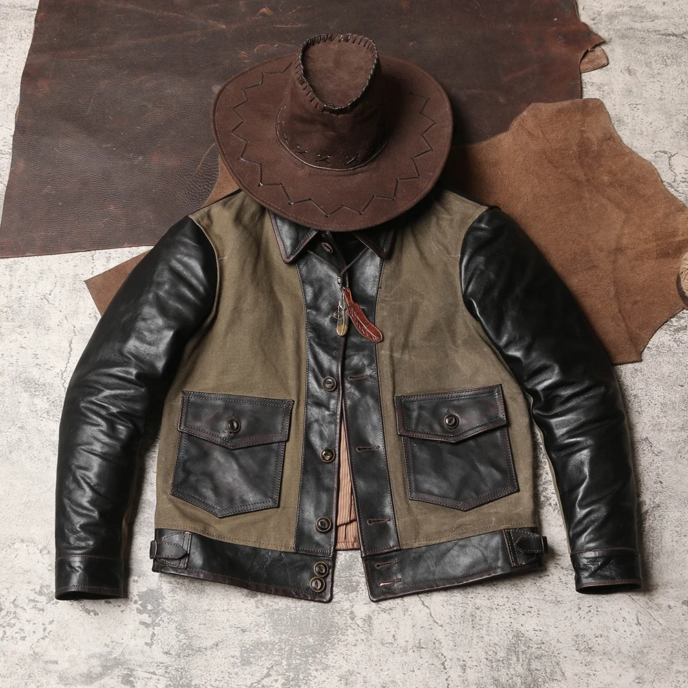CC Shop Best.Plus size Spring  - Leather Work Jacket 评论和价格