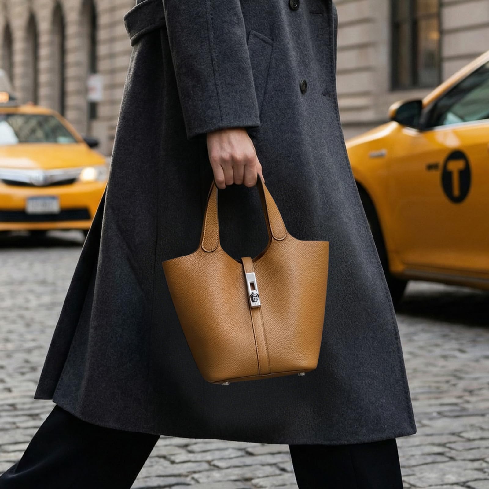 Bucket Bag For Women Tote Purs - Leatherwork Workshop 评论和价格
