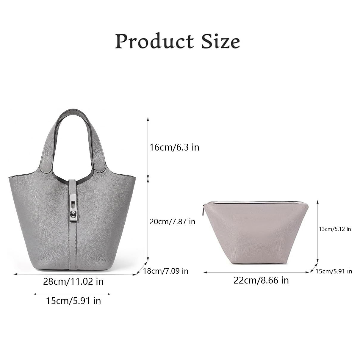 Bucket Bag For Women Tote Purs - Leatherwork Workshop 评论和价格