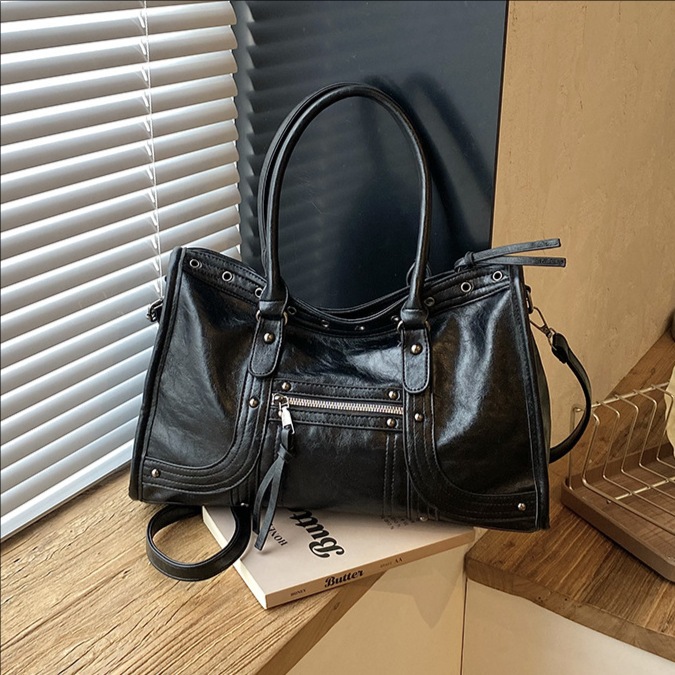 Motorcycle Handbag Retro Women - Leatherwork Workshop 评论和价格