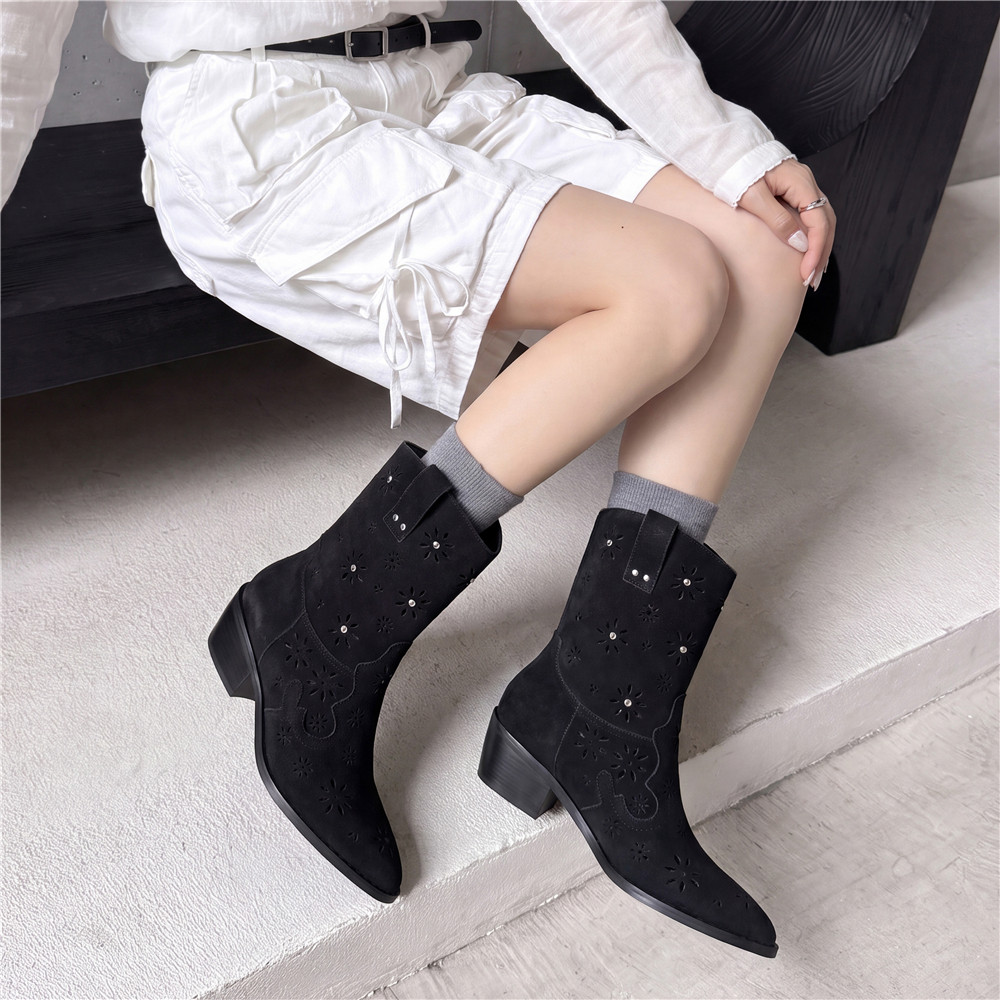MILI-MIYA 2026 Women Western C - Leather Work Western 评论和价格