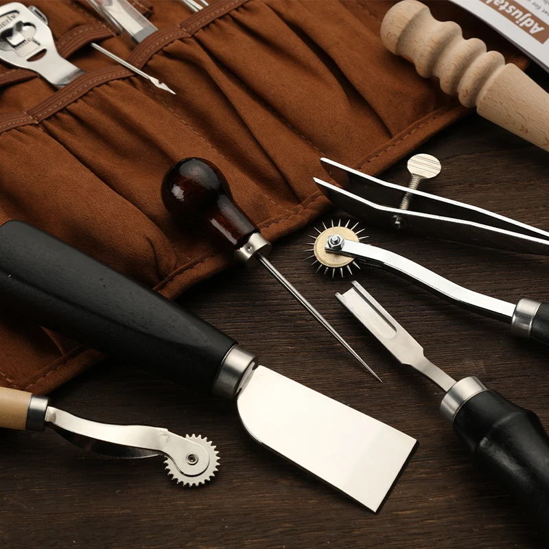 KRABALL Professional Leather C - Leatherwork Tool Kit 评论和价格